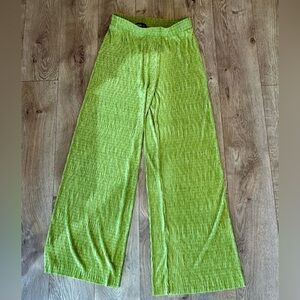 Bailey 44, wide leg pants, Woman’s size XS, lime green